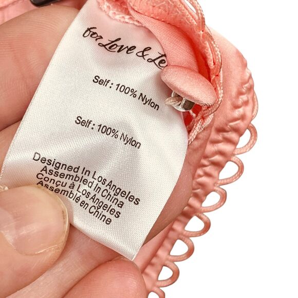 For Love & Lemons | Delaney Peony Sheer Lace Maxi Dress Size S | NWT - Picture 12 of 13